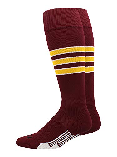 Maroon/Gold/White