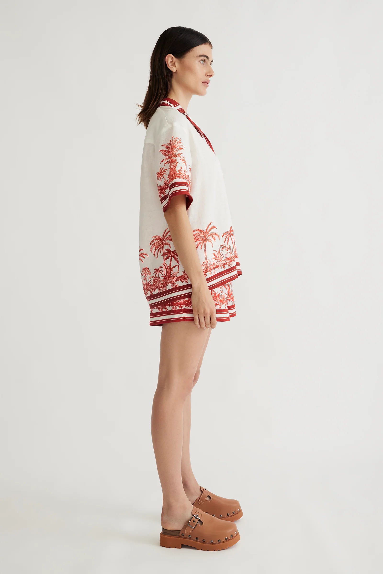 BLYTHE Drop Shoulder Shirt for Women - Trendy Oversized Casual Top for Everyday Wear | Perfect for Street Style, Layering & Relaxing at Home