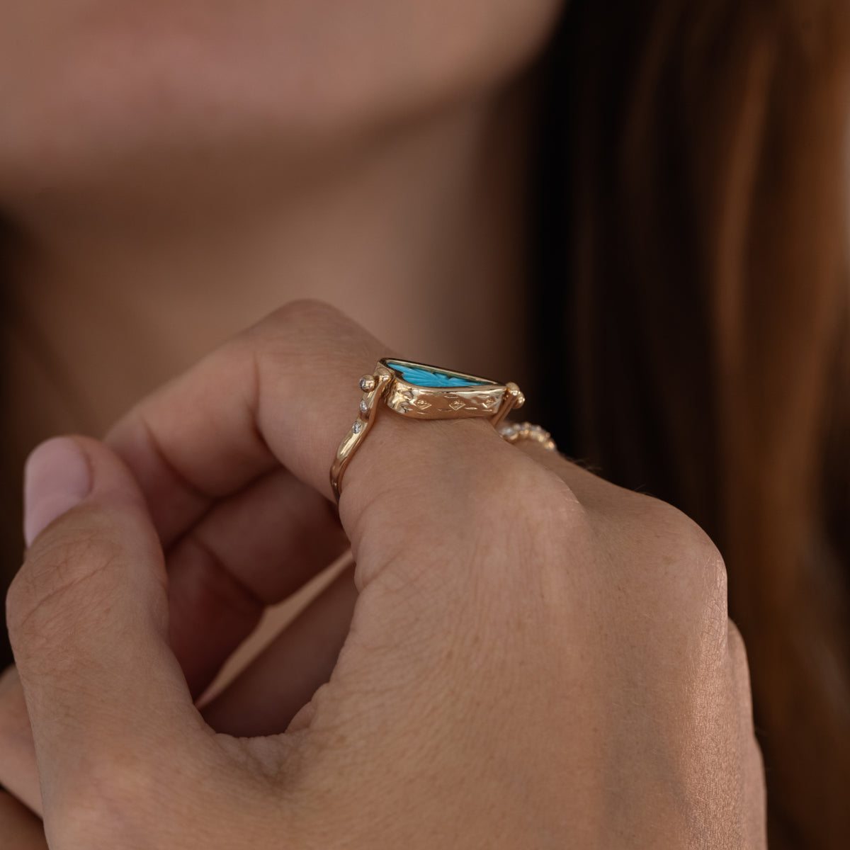 Wild Heart Flip Ring - Dainty Adjustable Stackable Ring for Women - Perfect for Layering, Gifts & Everyday Wear