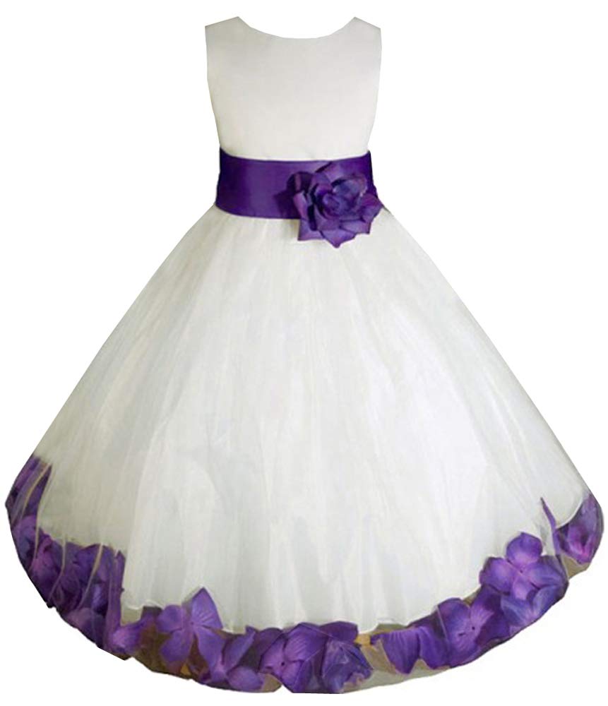 AMJ Dresses Inc Baby Girls Christening Birthday Party Wedding Flower Girl Dress - Perfect for Special Occasions, Baptisms, First Communion & Formal Events