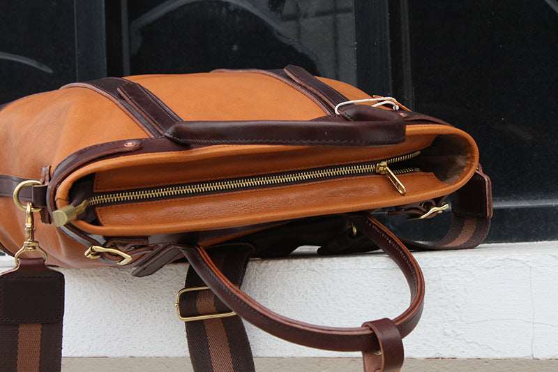 Premium Italian Leather Work Tote Bag for Women - Durable & Stylish Professional Office Bag, Business Commuter & Travel Carryall - Perfect for Laptops, Files & Everyday Essentials