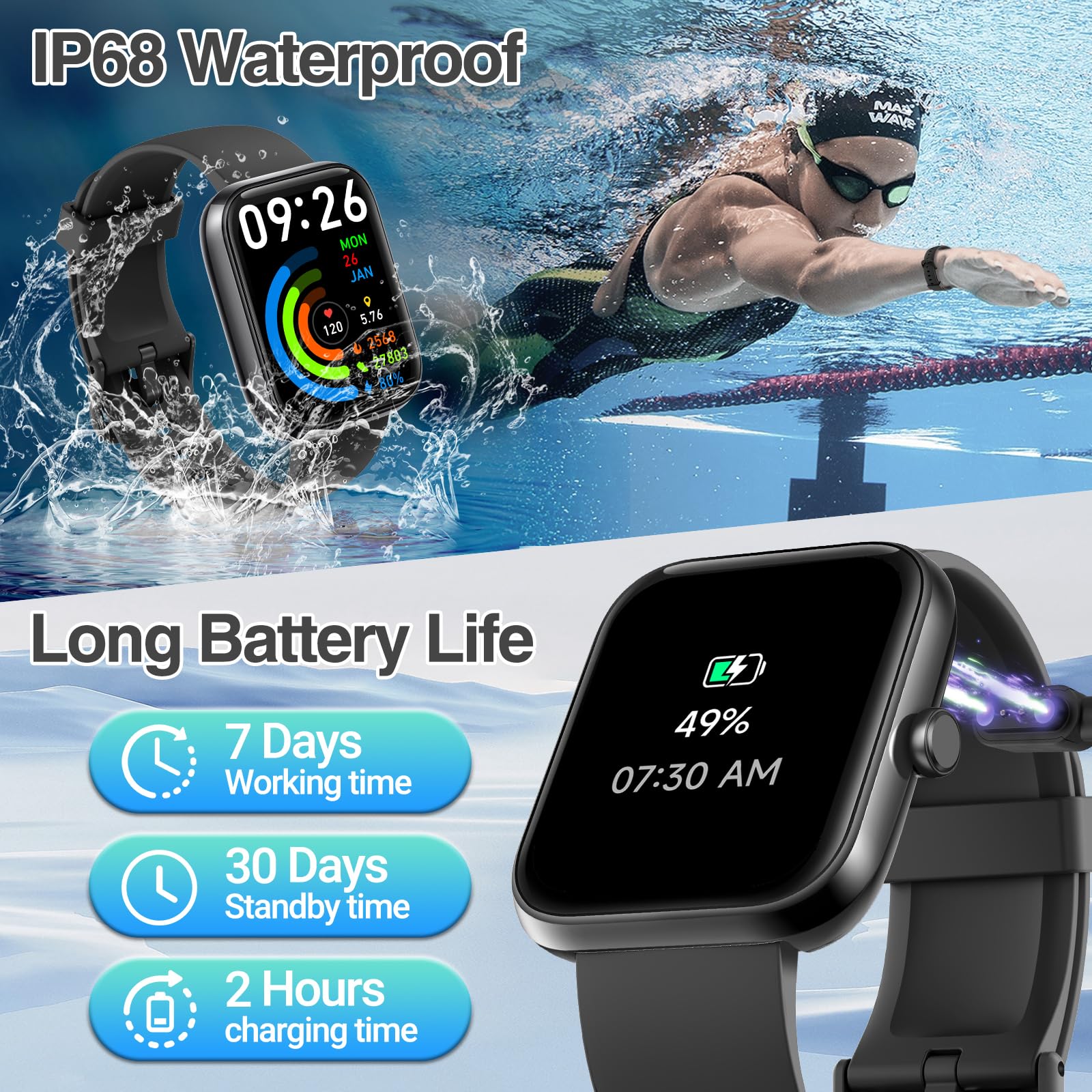 Konitee IDW25 Smartwatch 1.83
