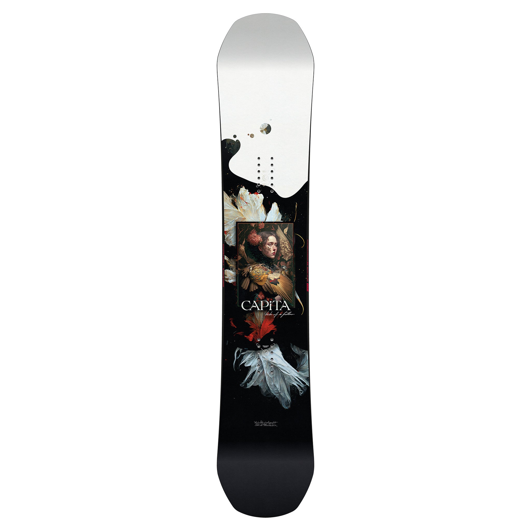 CAPiTA Women's Birds of a Feather Snowboard 2025 - All-Mountain Freestyle Snowboard for Women | Perfect for Park, Powder & Groomed Runs