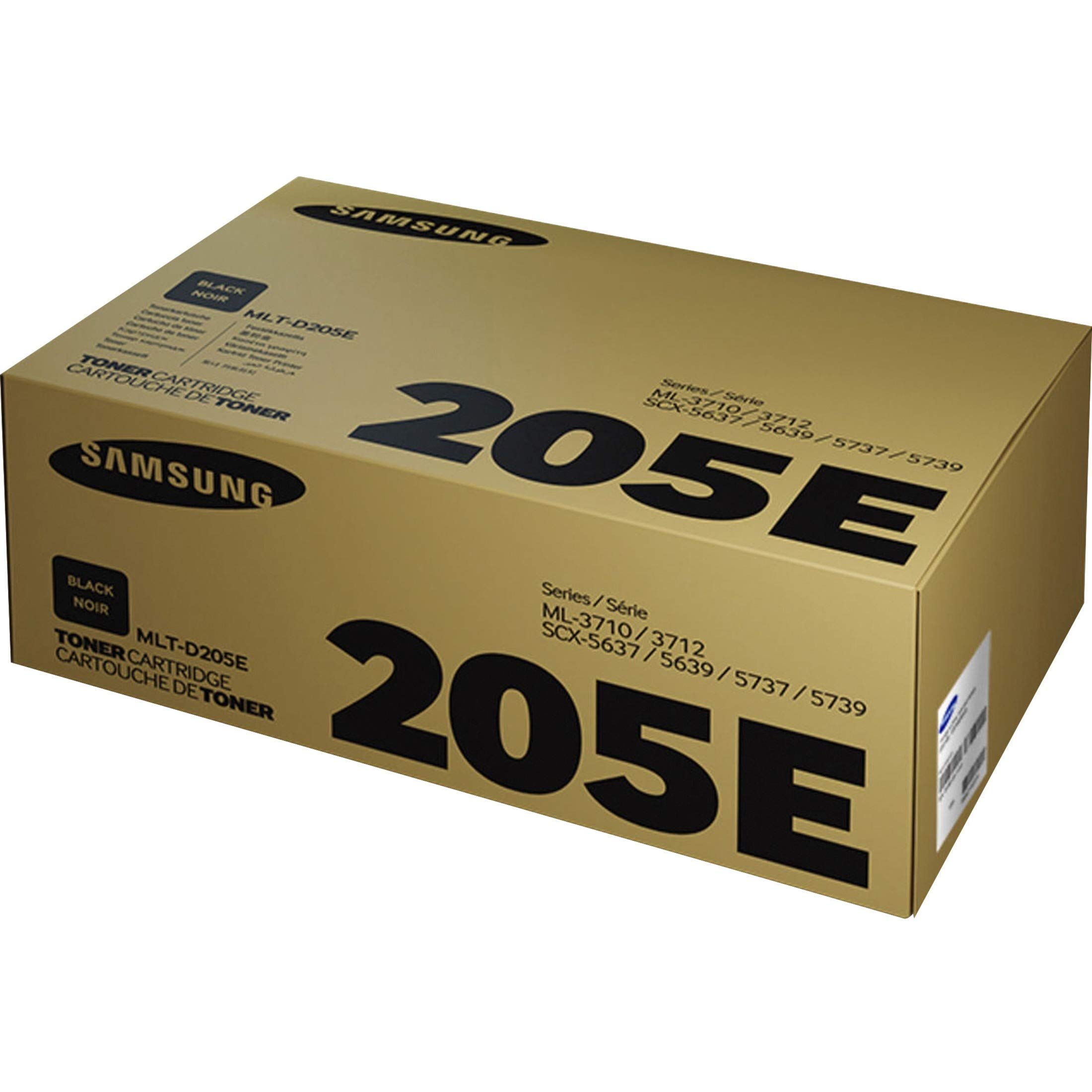Original HP Samsung MLT-D205E Black Toner Cartridge - High Yield 10,000 Pages | Compatible with Samsung Printers | Perfect for Office & Home Printing Needs