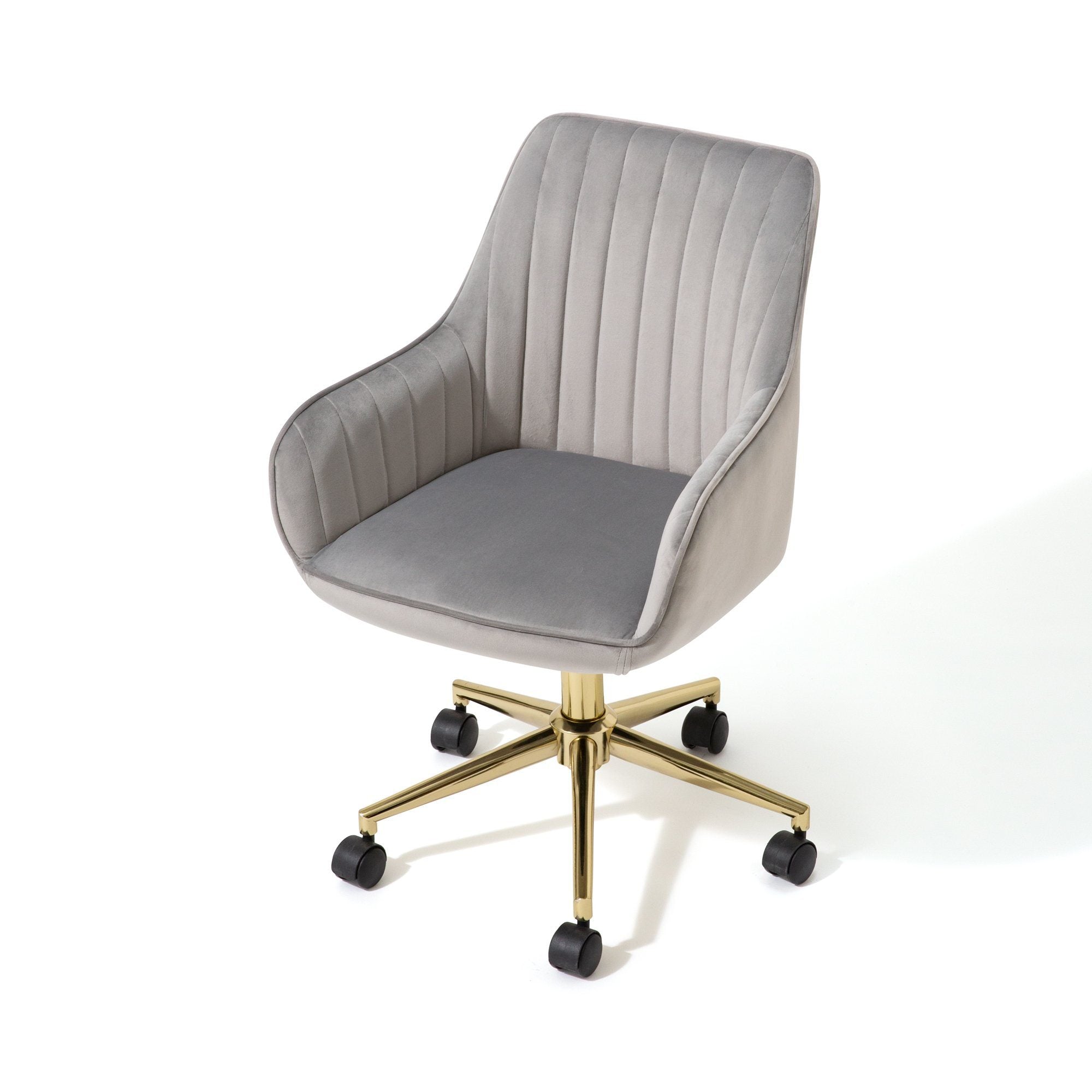 Eldorado Ergonomic Office Desk Chair - Gray (W530×D540×H800) for Home & Office Workspace Comfort