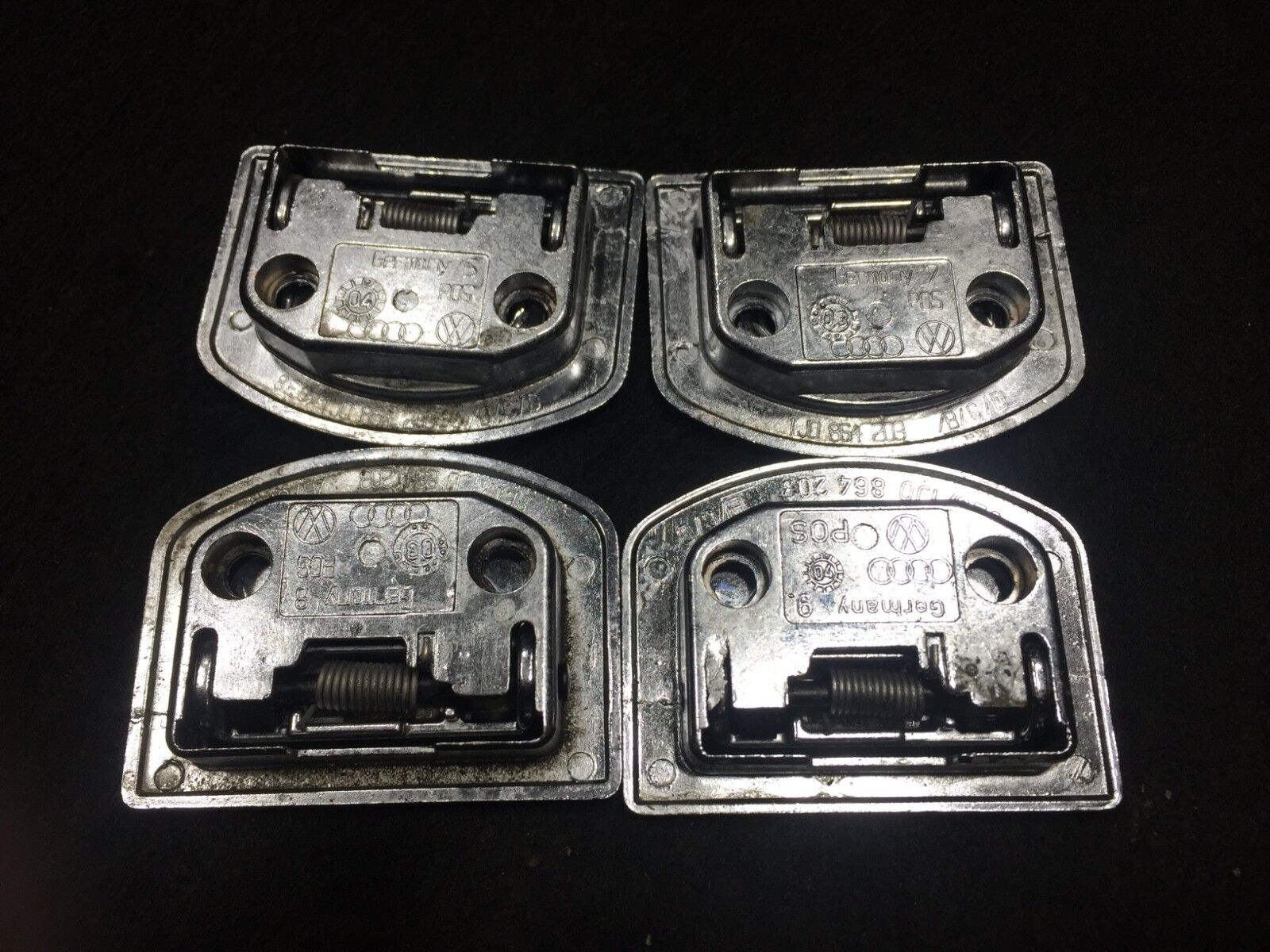 Volkswagen Passat Trunk Cargo Hook Set of 4 (2002-2005) - OEM D23 Replacement - Perfect for Organizing Groceries, Luggage & Car Accessories