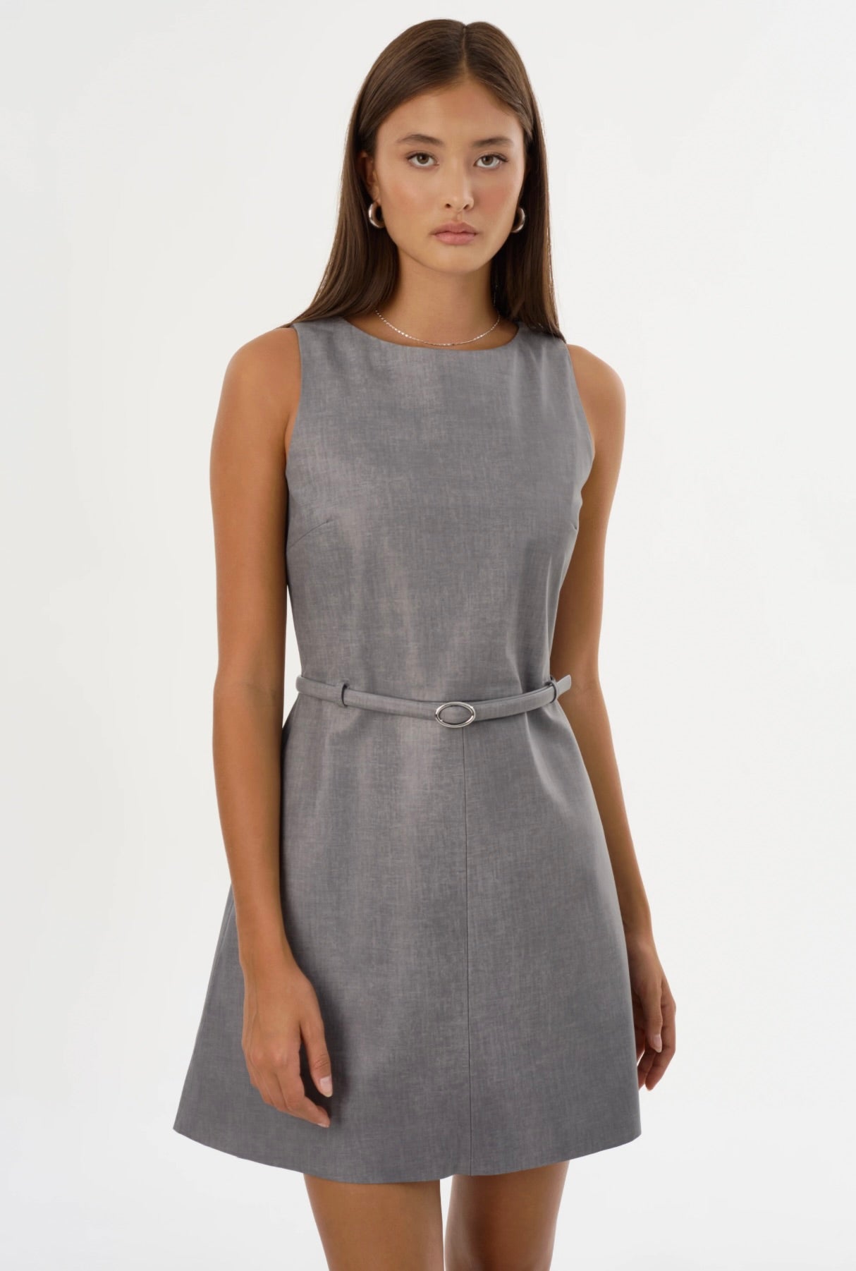Hilma Women's Genuine Leather Shift Dress - Elegant & Comfortable Office Wear for Professional Women | Perfect for Work, Business Meetings & Formal Events