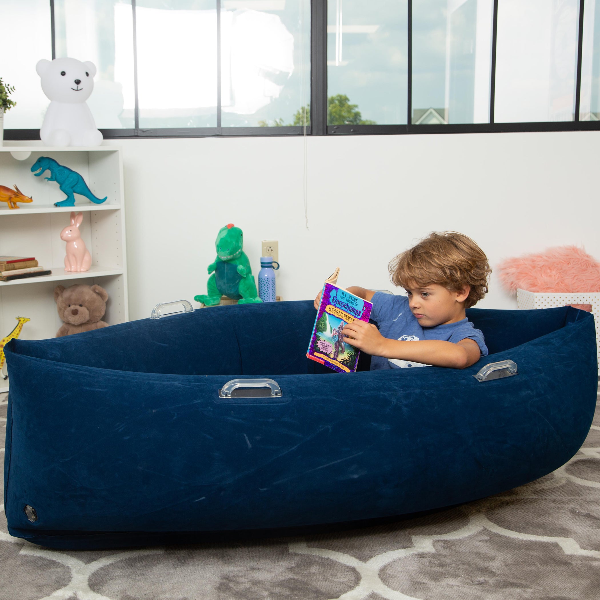 Bouncyband Comfy Hugging Peapod Sensory Pod for Kids - 60