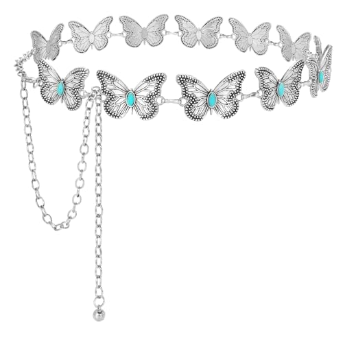 B-silver Chain-butterfly