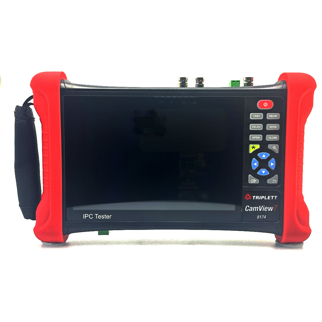 CamView 7 Camera Tester with 2.4G Spectrum Analyzer (8174) - Professional CCTV Installation & Wireless Signal Testing Tool for Security Systems