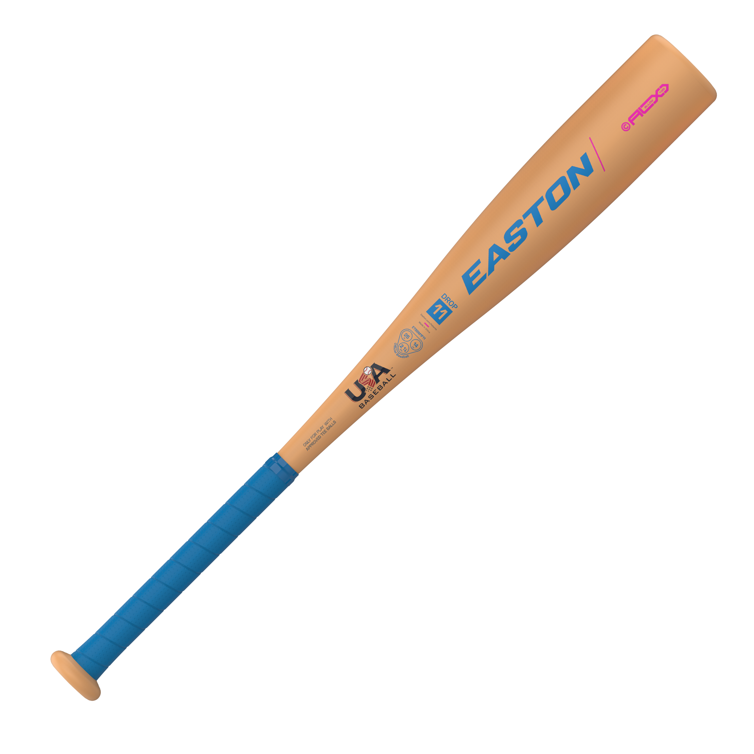 Easton MAV1 11 Tee Ball USA Baseball Bat - ETB6M1F11 | Youth Baseball Training & Little League Games | Perfect for Kids Ages 5-8