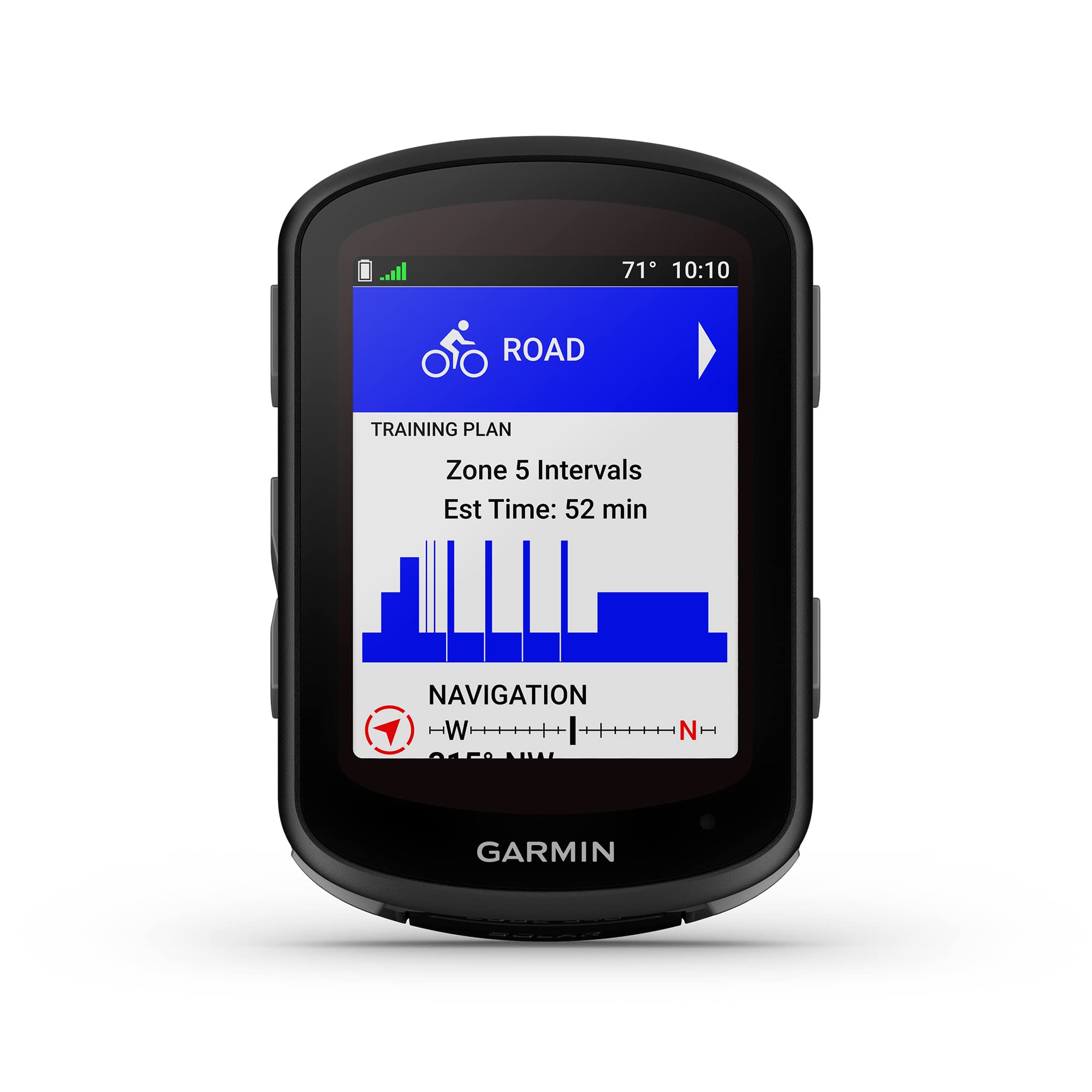 Garmin Edge 540 Solar GPS Bike Computer with Solar Charging & Button Controls - Perfect for Road Cycling, Mountain Biking & Outdoor Training