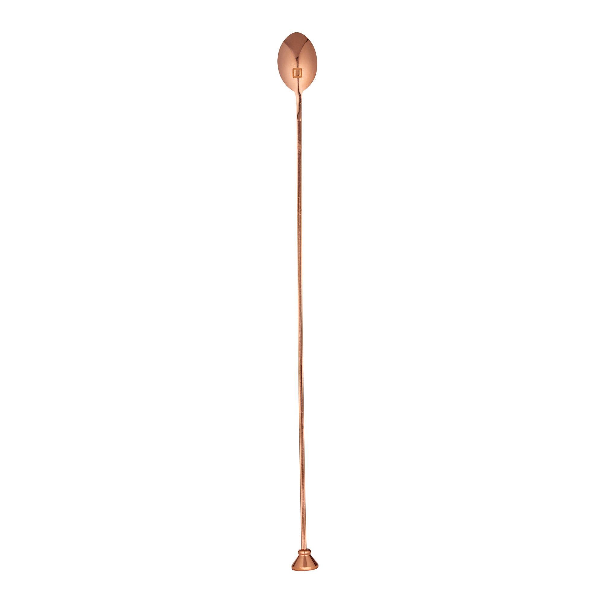 Premium Copper Plated Stainless Steel Muddler Bar Spoon - 16