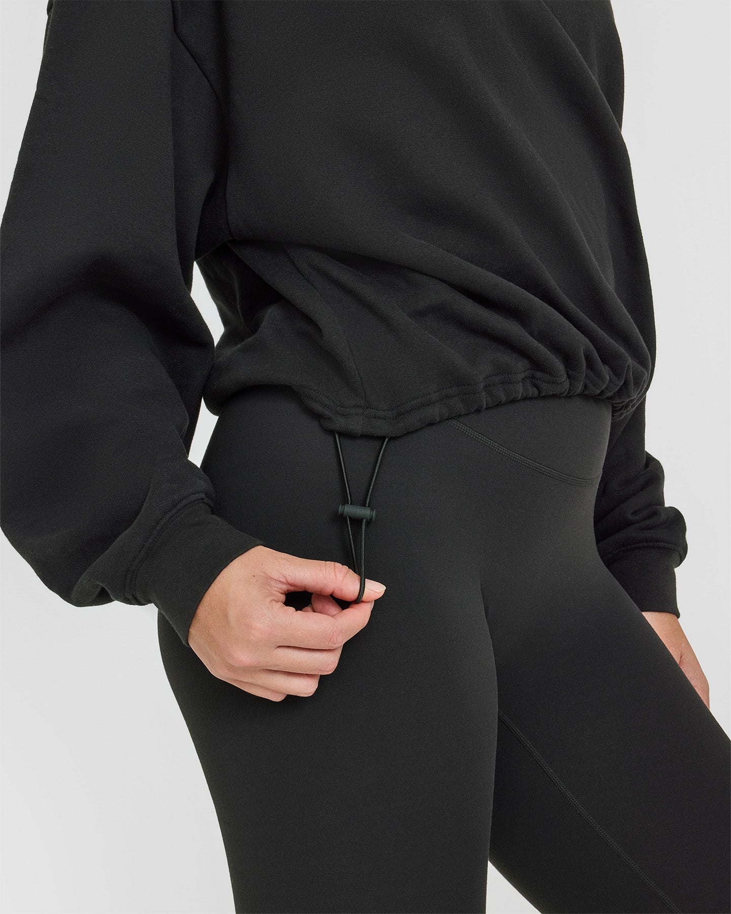 Mid Weight 1/4 Zip Sweatshirt for Men & Women | Soft Black Pullover Fleece Top | Perfect for Casual Wear, Outdoor Activities & Layering in Cool Weather