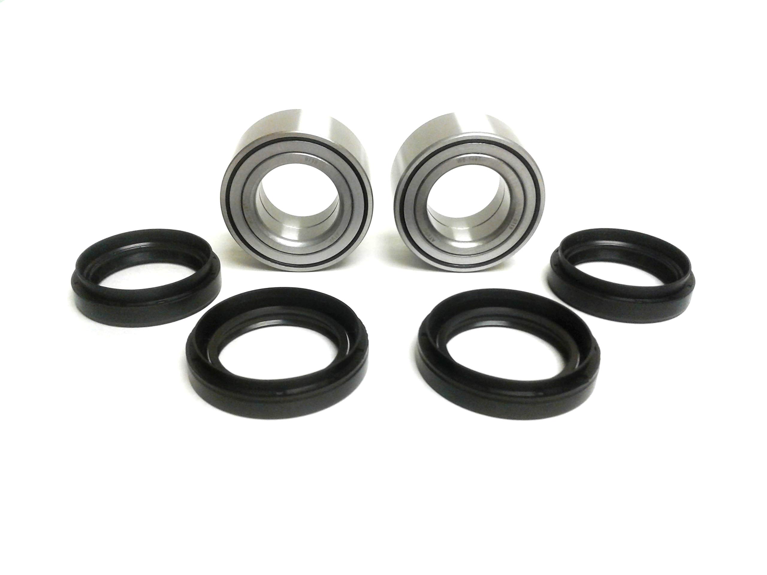 ATV Front Wheel Bearing Set Replacement for Kawasaki Brute Force 750 650 & Prairie 360 300, Suzuki Twin Peaks 700 - Durable Off-Road ATV Parts for Mud Riding & Trail Adventures