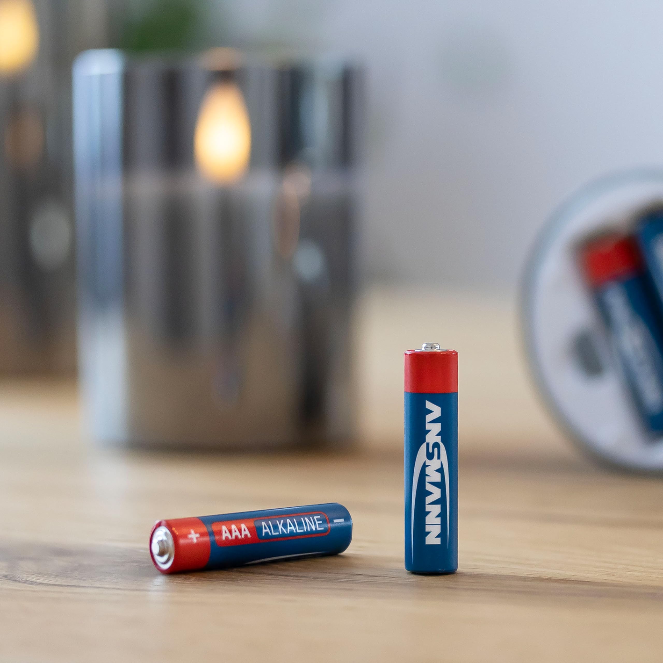 ANSMANN 5015538 AAA Alkaline Batteries (20-Pack) - 1.5V Long-Lasting Disposable Batteries for Cordless Phones, Toys, Cameras, Remotes & Gaming - Ideal for Home, Office & Travel Use