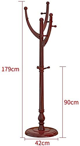 Wooden Clothes Drying Rack - Standing Garment Hanger for Bedroom & Living Room | Space-Saving Storage Organizer for Laundry, Towels & Clothes | Perfect for Apartments, Dorms & Small Spaces