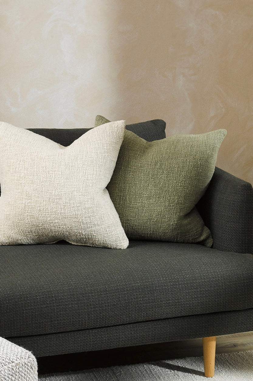 Premium Cyprian Textured Willow Feather Insert Cushion 50x50cm - Soft & Luxurious Home Decor for Sofa, Bed, or Living Room