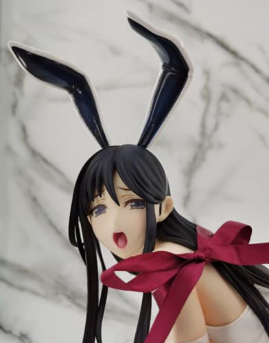 LOOACG 20CM Japanese Anime Bunny Girl Figure - FMaria Bondage Ribbon Limited Edition Collectible Statue | Anime Decor, Adult Toy Gift for Collectors & Anime Lovers | Perfect for Display, Cosplay Inspiration & Otaku Collections