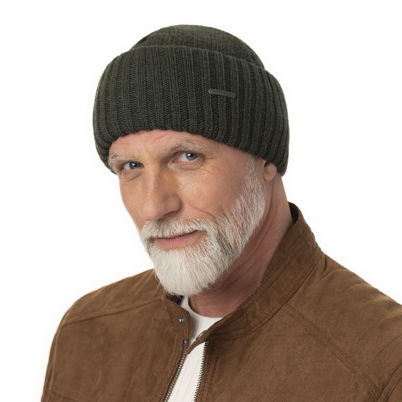 Stetson Northport Knit Beanie Hat for Women & Men - Italian-Made Winter Warm Wool Cap for Outdoor Activities, Skiing & Casual Wear