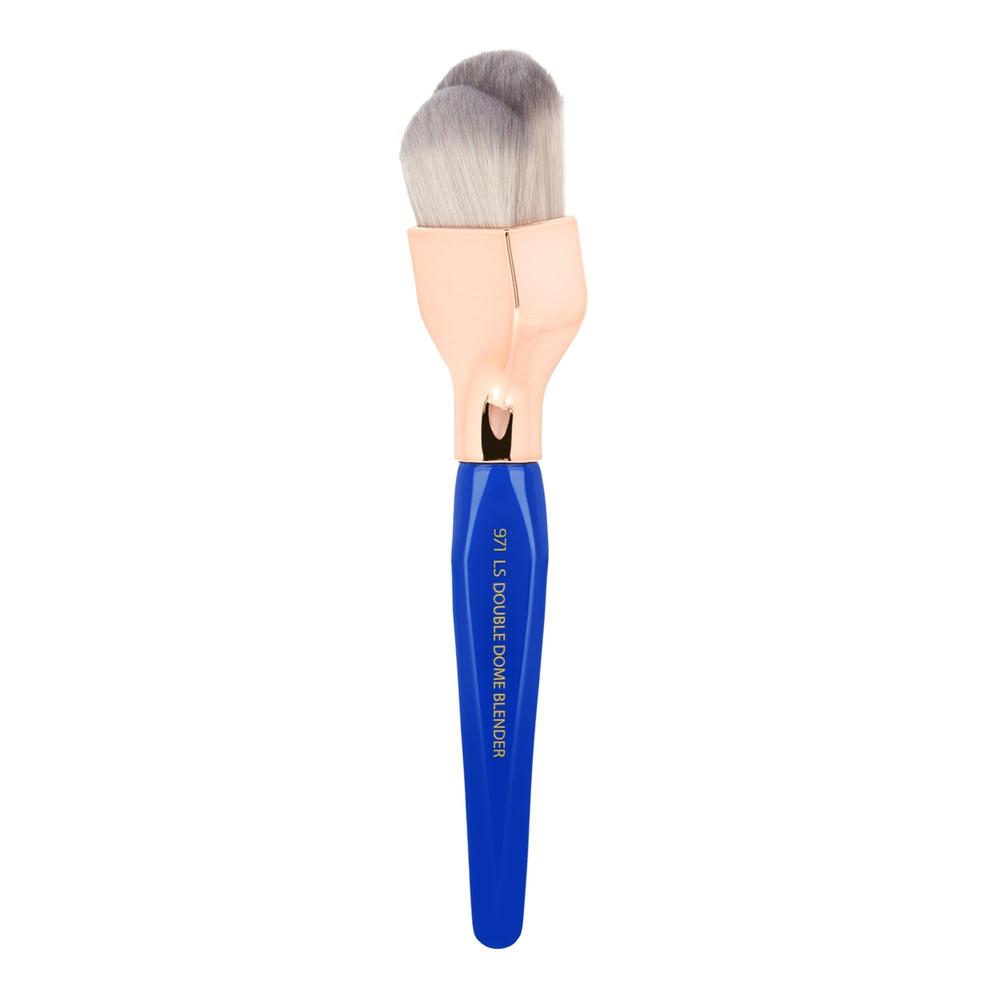 Bdellium Tools Golden Triangle Double Dome Blenders - Professional Makeup Brush Set for Eyeshadow Blending & Contouring - Perfect for Makeup Artists & Beauty Enthusiasts