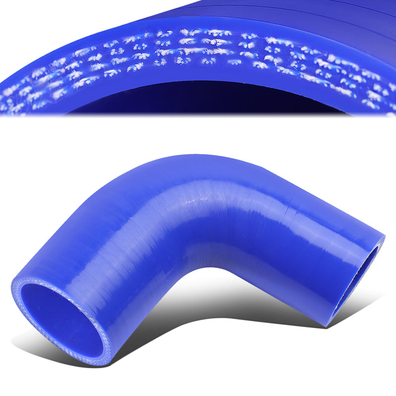 1 in. to 3 in. 90 Degree Elbow 3-Ply High Temperature Silicone Reducer Hose - Perfect for Automotive, Marine & Industrial Applications