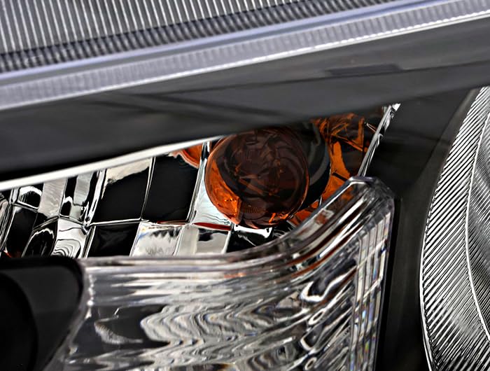Honda CRV Headlights Lamps Set - Compatible with 2012 2013 2014 Models - Halogen Replacement for Driver & Passenger Side - Perfect for Night Driving and Foggy Conditions