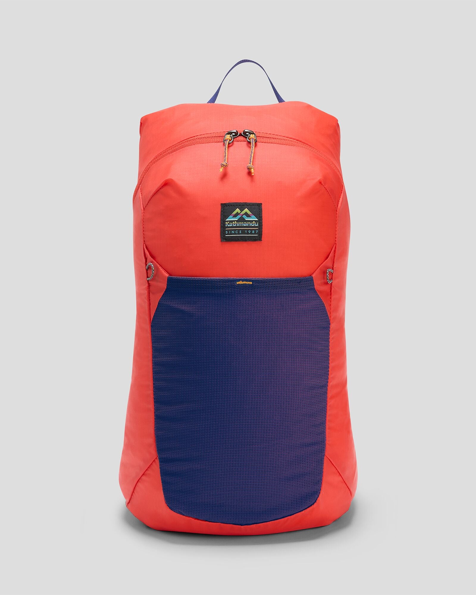 Pack&Go Portable Backpacking Tent - Lightweight & Waterproof Camping Tent for Hiking, Backpacking & Outdoor Adventures (Orange)
