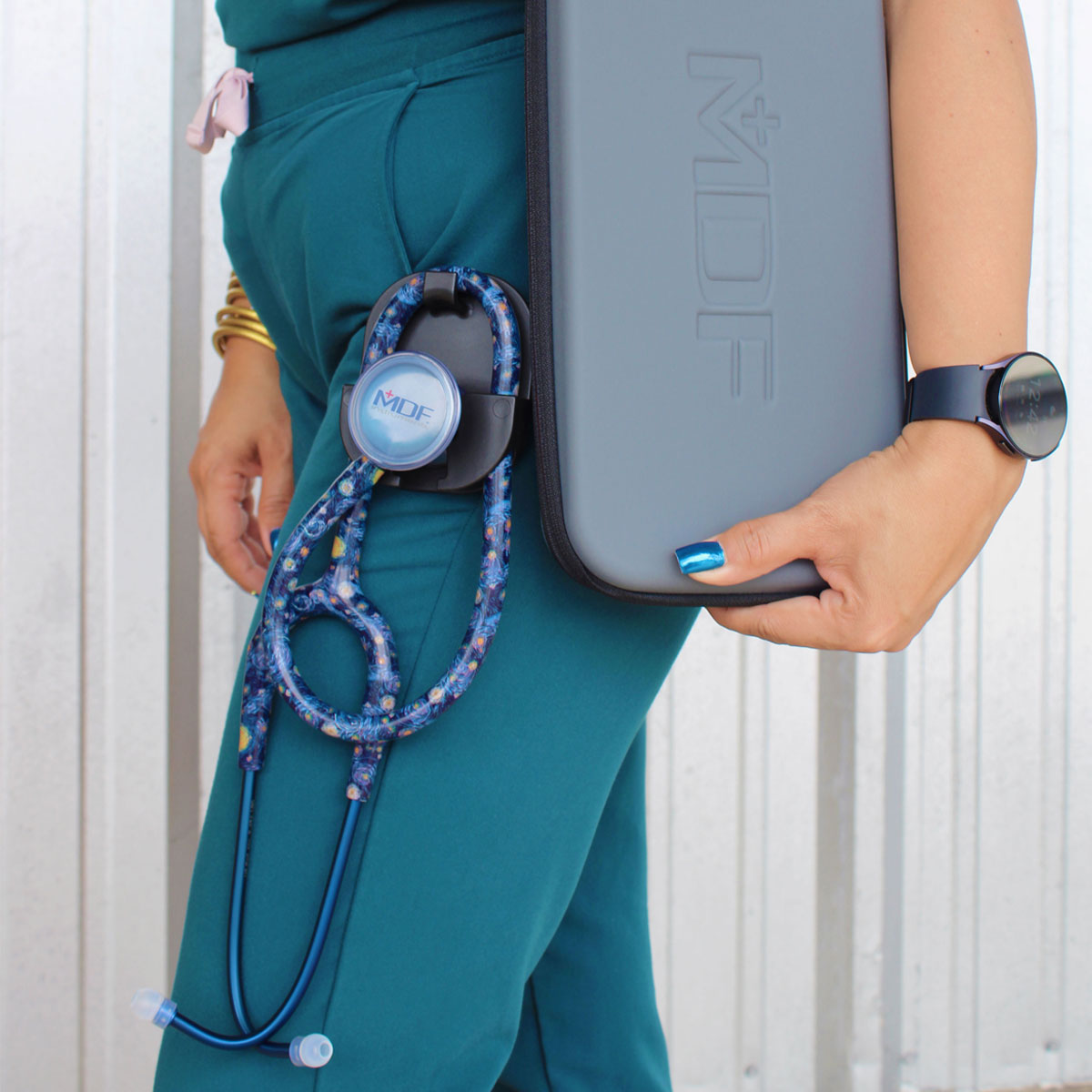 ProCardial® Titanium Cardiology Stethoscope - Premium Medical Stethoscope for Doctors & Nurses - Ideal for Cardiac Auscultation, Physical Exams & Clinical Use