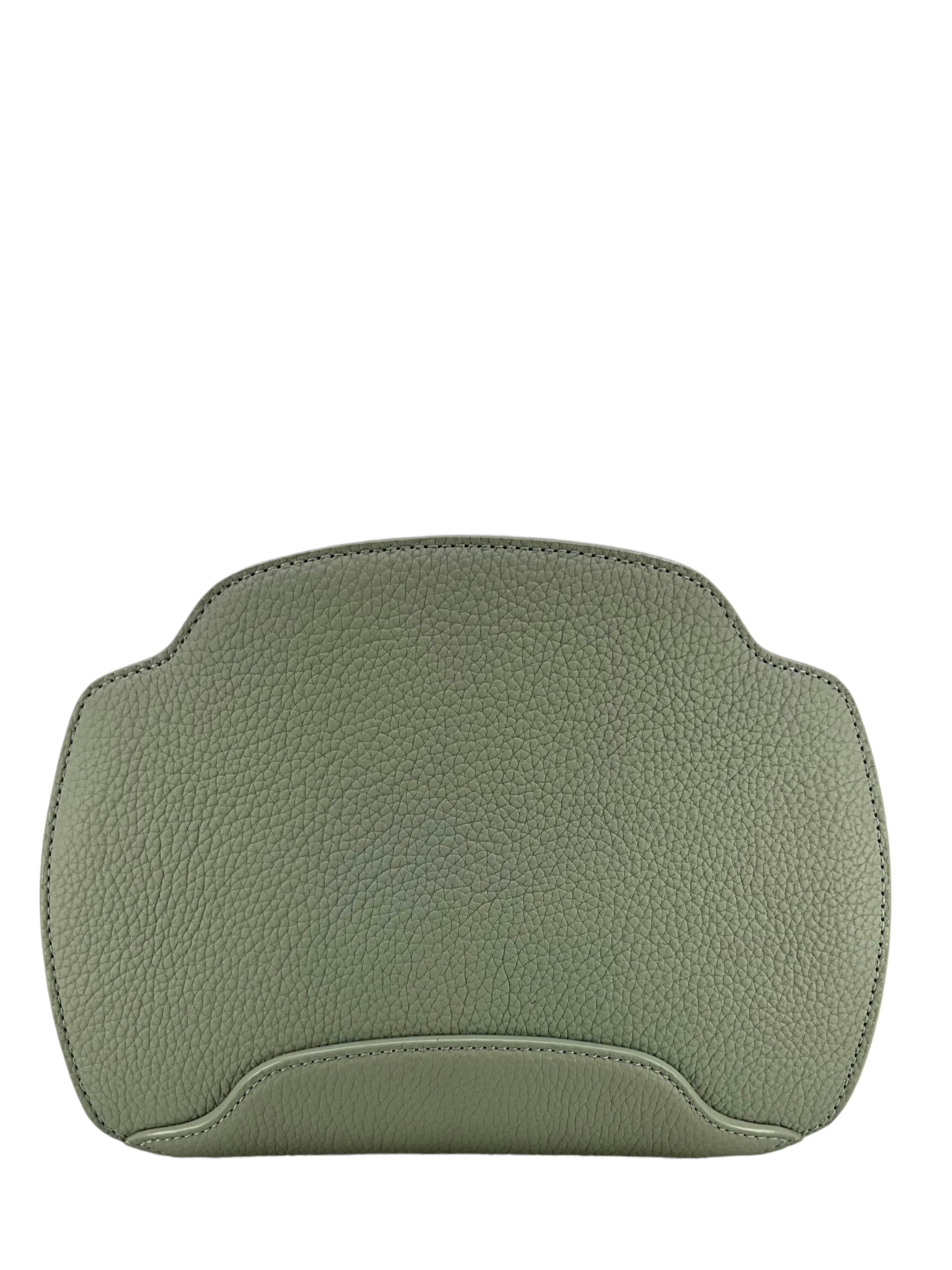 LORO PIANA Grained Calfskin Sesia Crossbody Bag for Women - Luxury Leather Shoulder Purse - Perfect for Work, Travel & Everyday Use