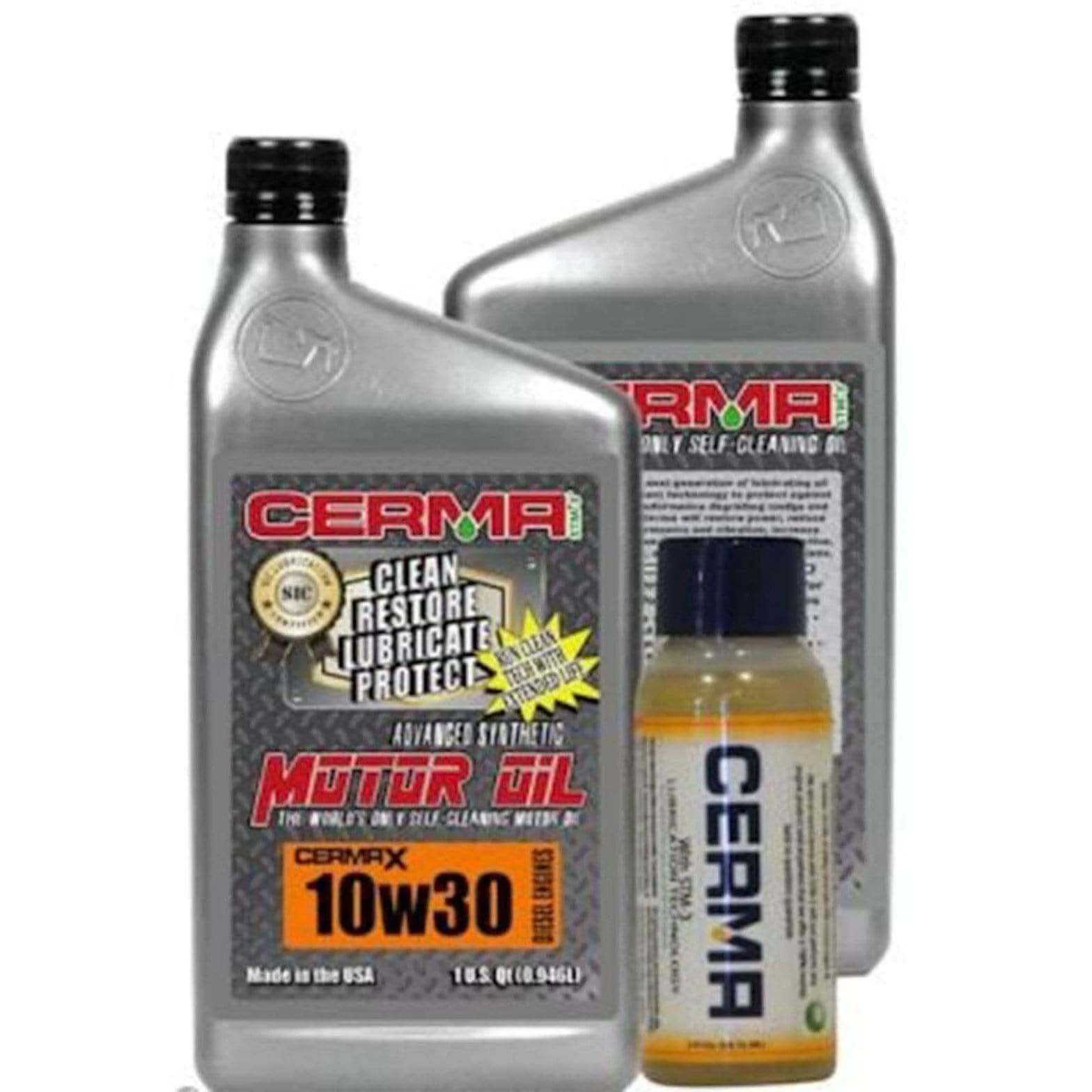 **Cermax Diesel Ceramic Synthetic Oil 15W40 - 6 Quarts Engine Oil for 1 to 2.8L Diesel Engines with Automatic Transmission - High Performance Lubrication for Trucks, SUVs & Heavy-Duty Vehicles**