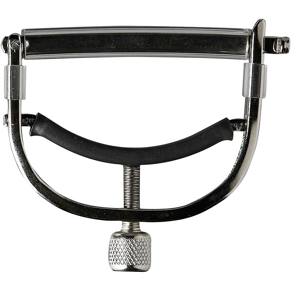 Taylor 6-String Acoustic Guitar Capo - Premium Bright Nickel Finish for Smooth Playability | Perfect for Live Performances, Studio Recording & Practice Sessions