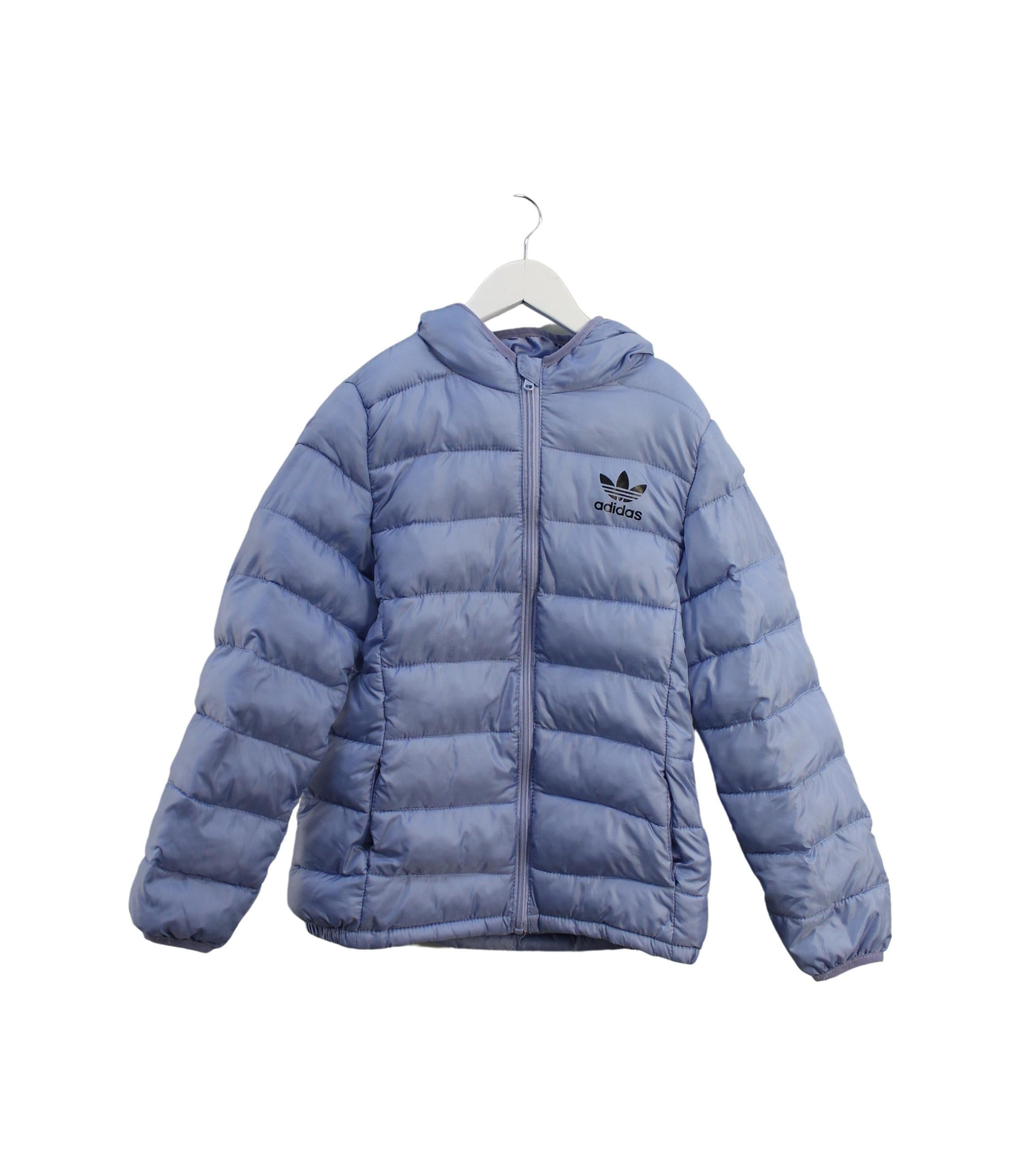 Adidas Puffer Jacket for Boys - Warm Winter Coat, Water-Resistant, Lightweight (Size 9Y & 10Y) - Perfect for School, Outdoor Activities & Cold Weather