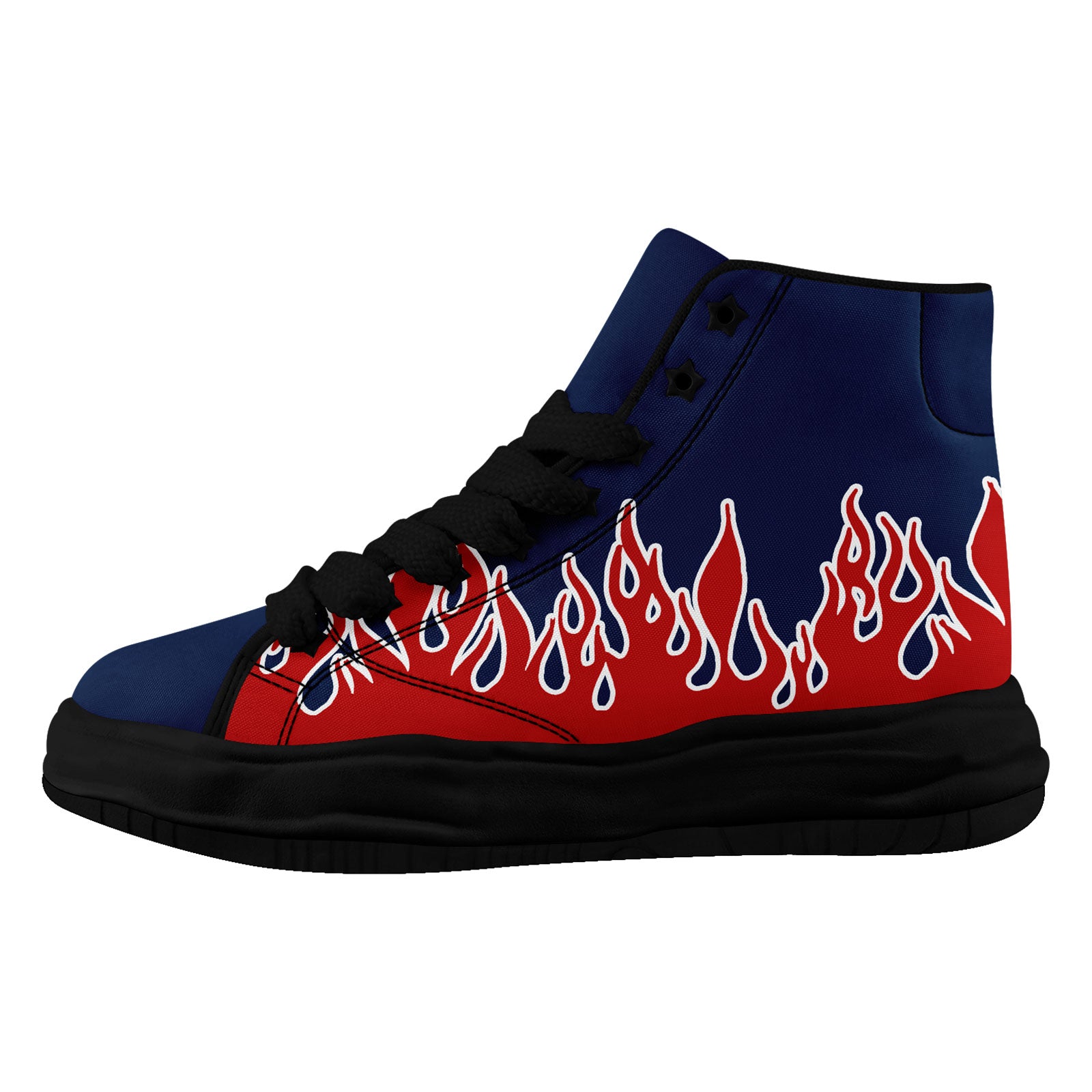 Custom New England Patriots Football Jersey & Firesoul Sports Shoes Combo - Personalized Blue & Red NFL Jersey with Athletic Shoes for Men | Perfect for Game Day, Tailgating, and Football Training Sessions