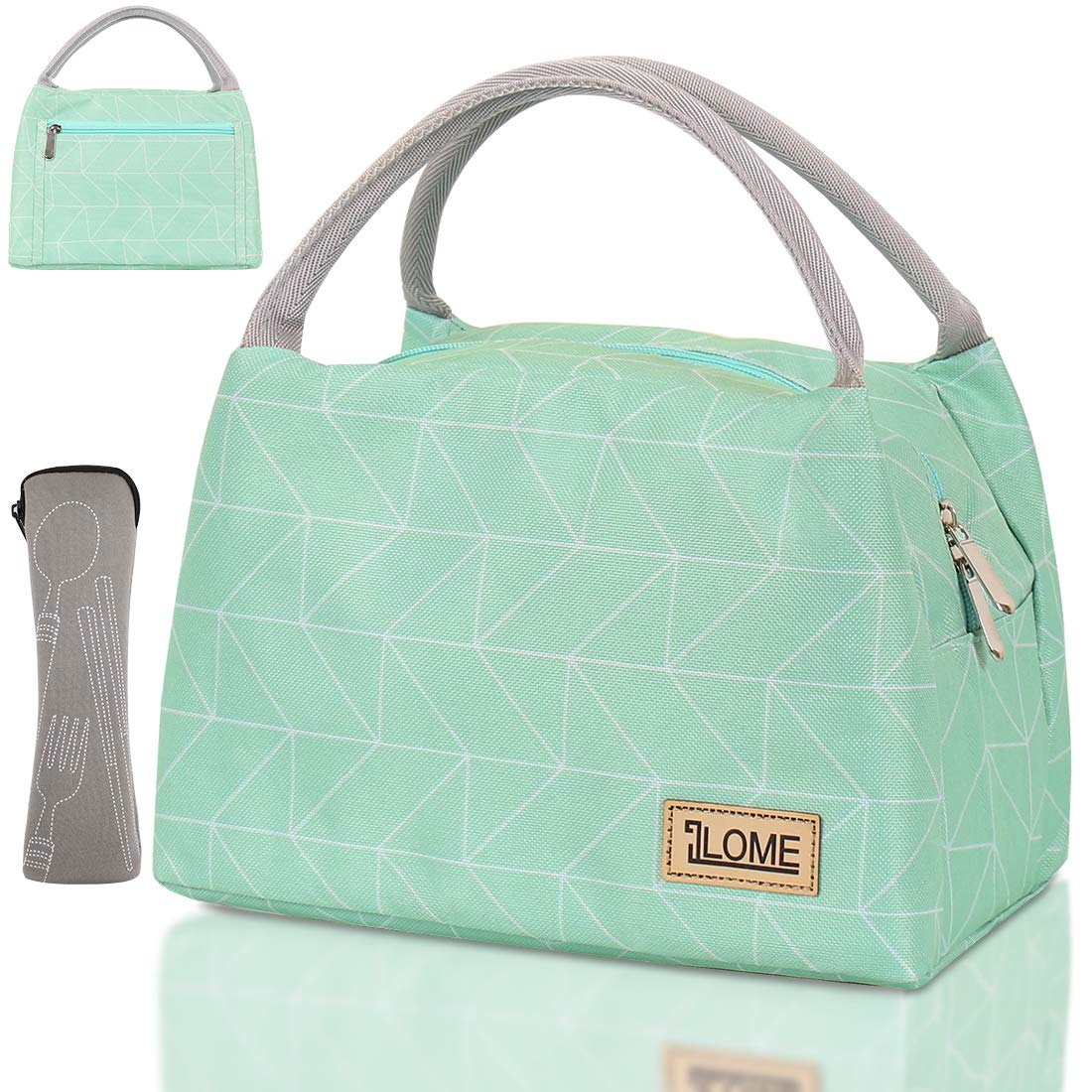 Insulated Cooler Lunch Bag for Men & Women - Waterproof Canvas Lunch Box for Work, Picnic, Travel - Perfect Size for Keeping Food Fresh All Day