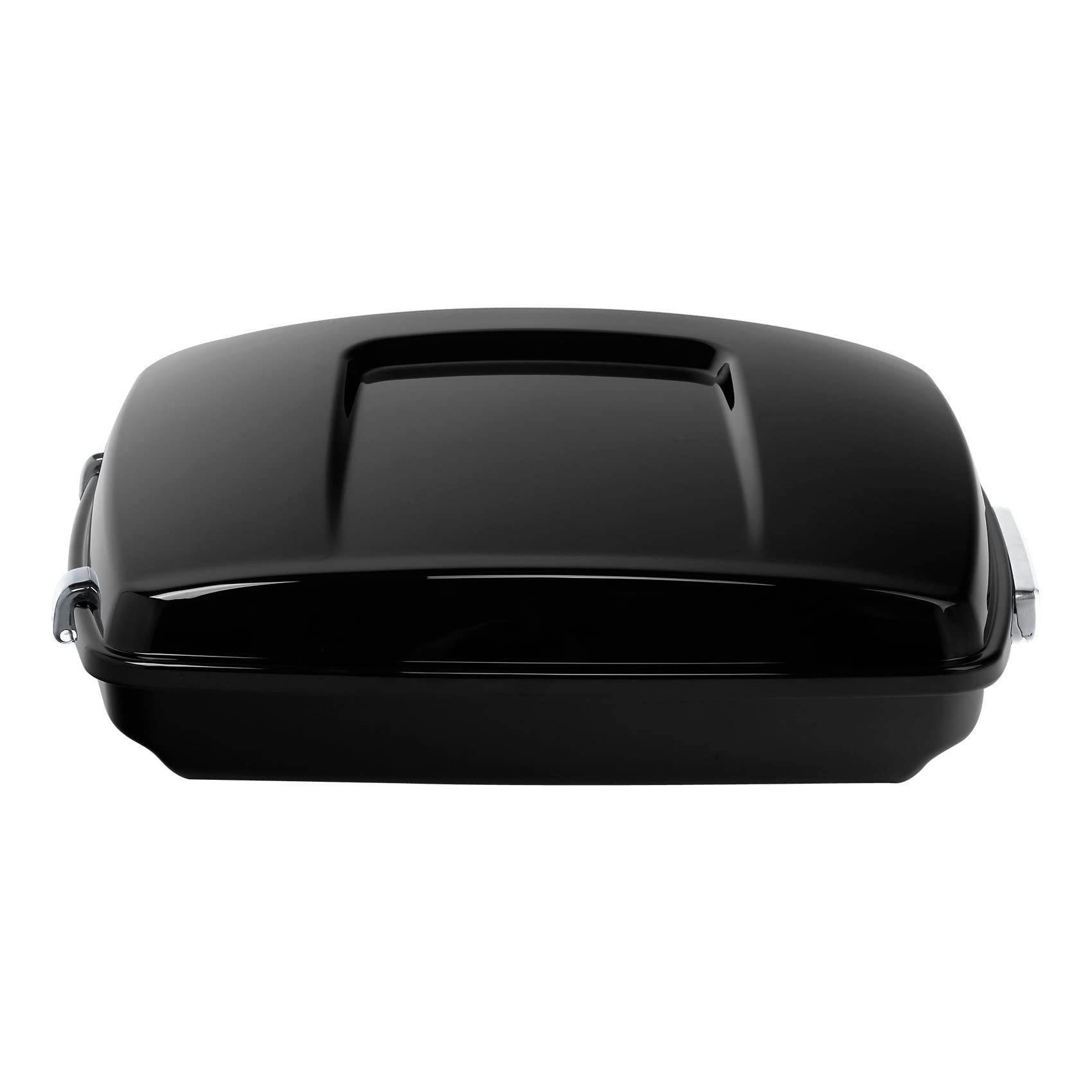XMTMOTO 5.5 Inch Razor Tour Pack Trunk for Harley Davidson Touring Electra Glide Road King Street Glide Road Glide 2014-2021 - Black Earth & Vivid Black Motorcycle Luggage - Perfect for Long Rides, Road Trips and Storage Solutions