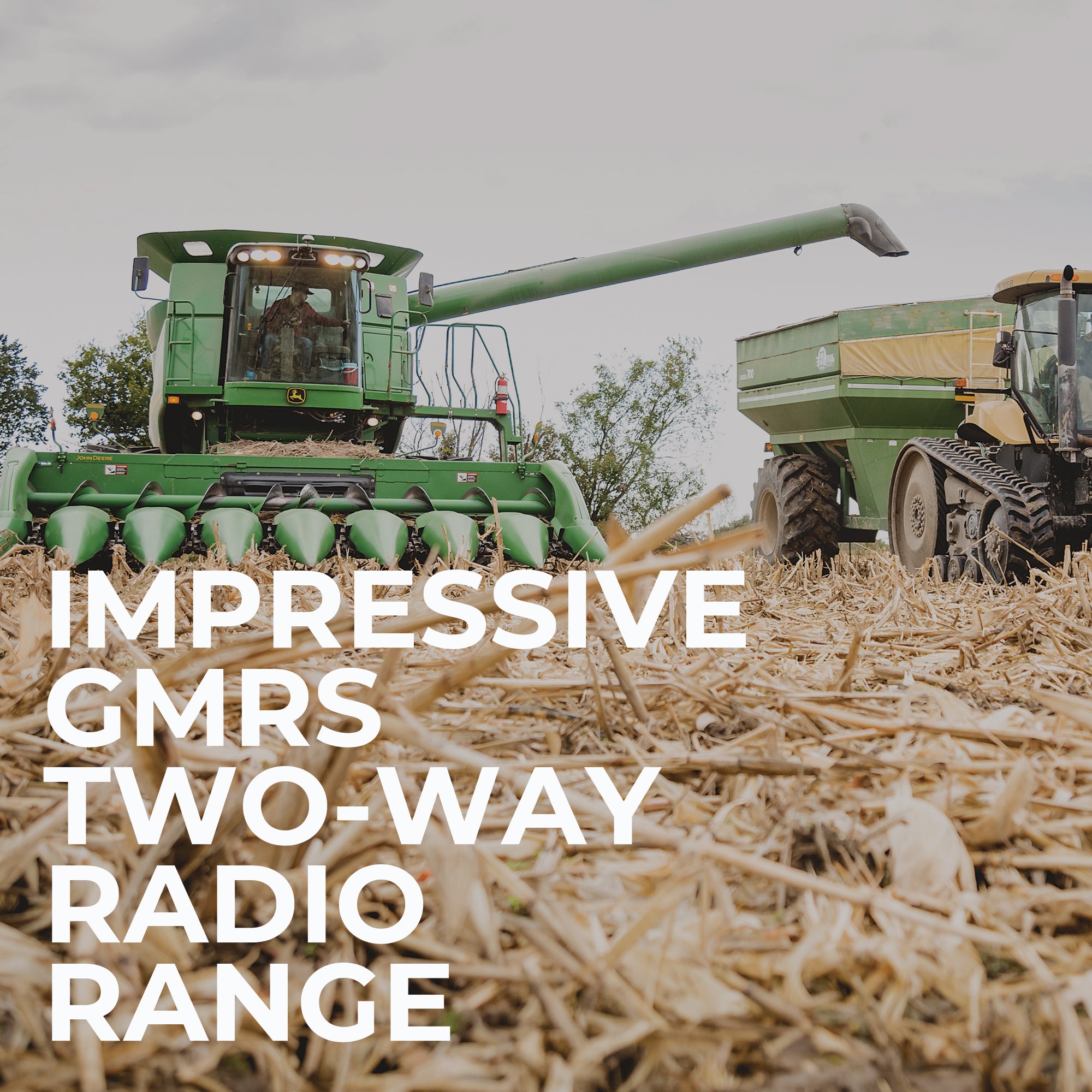 MicroMobile® 50 Watt GMRS Two-Way Radio Bundle MXT500AGVP3 - Long Range Communication for Farming, Hunting & Outdoor Adventures