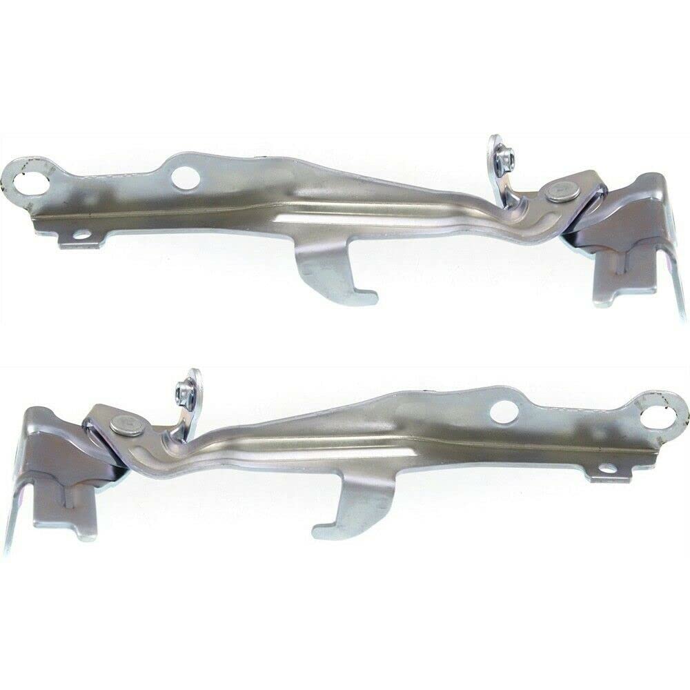 Replacement Hood Lift Hinges Set of 2 for Driver & Passenger Side - TO1236190 & TO1236189 - Perfect for Car Hood Repair & Maintenance