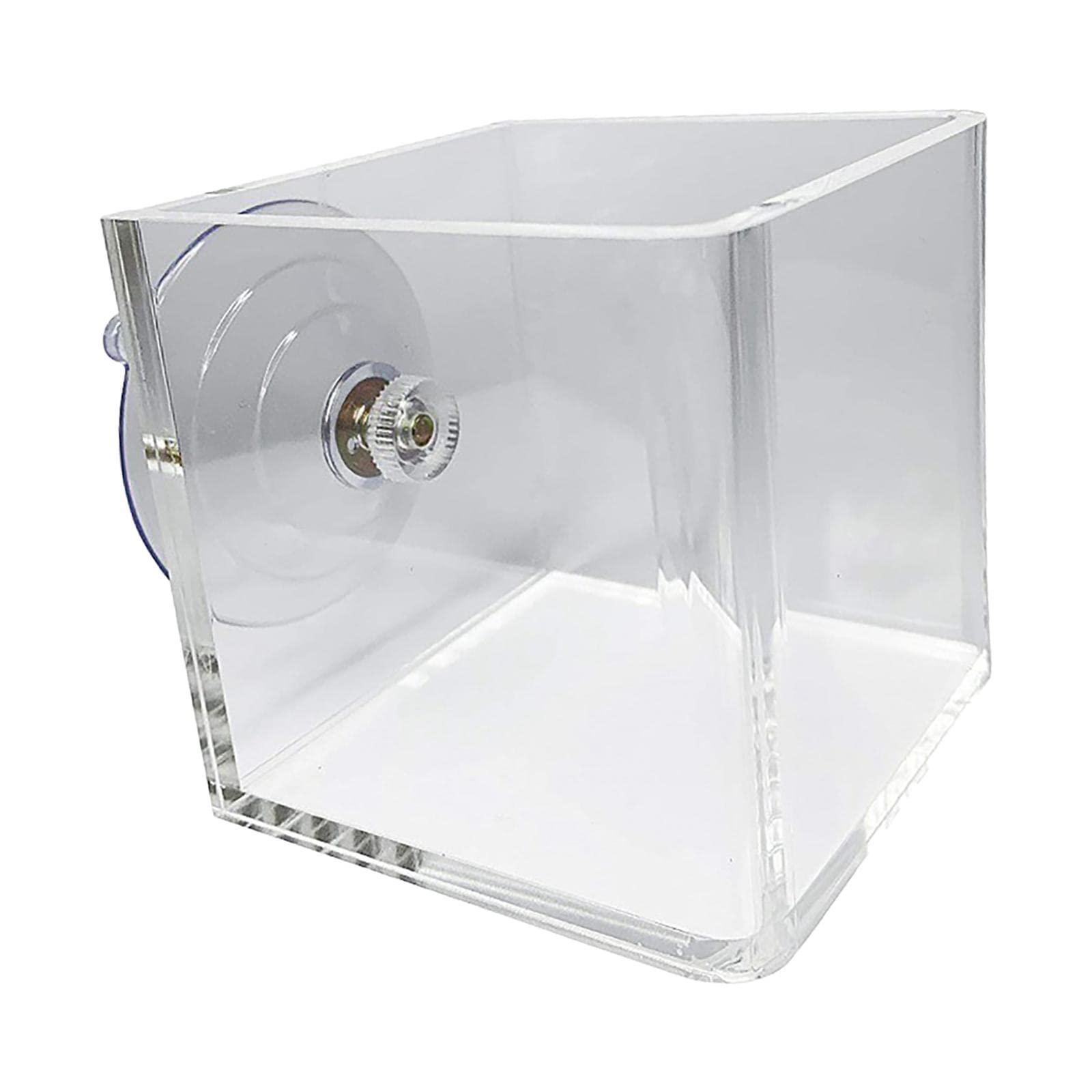 Gazechimp Clear Square Flower Pot - Multipurpose Planter for Succulents, Herbs & Home Decor | Perfect for Indoor Gardens, Office Desks & Outdoor Patios