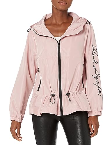 Short Anorack Sinched Waist Blush