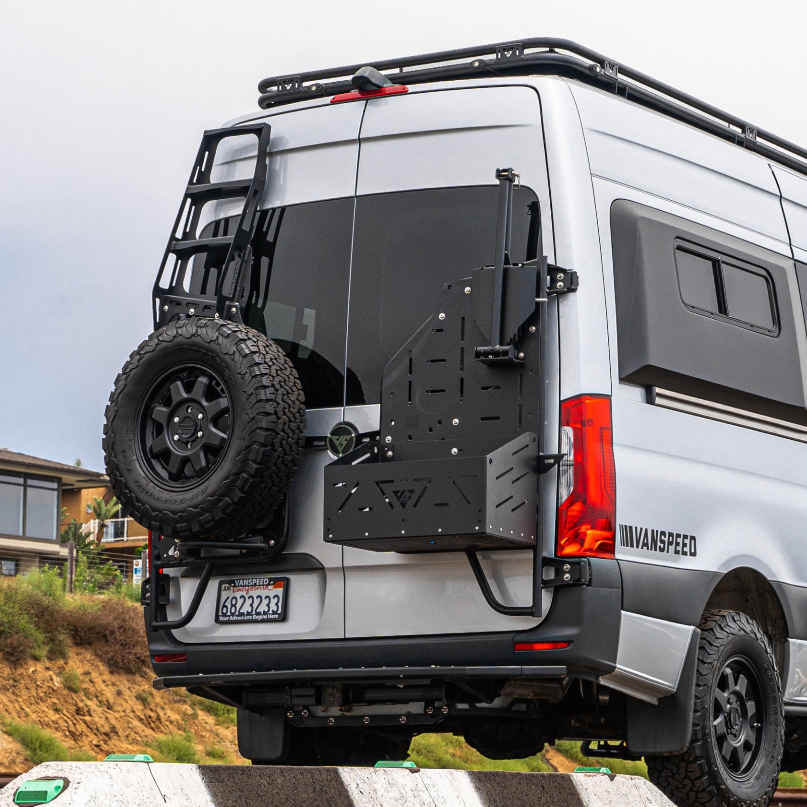 Premium Sprinter Mule Pack Shovel Mount Set - Heavy Duty Off-Road Shovel Holder for Van & Truck Accessories | Perfect for Camping, Overlanding & Emergency Preparedness