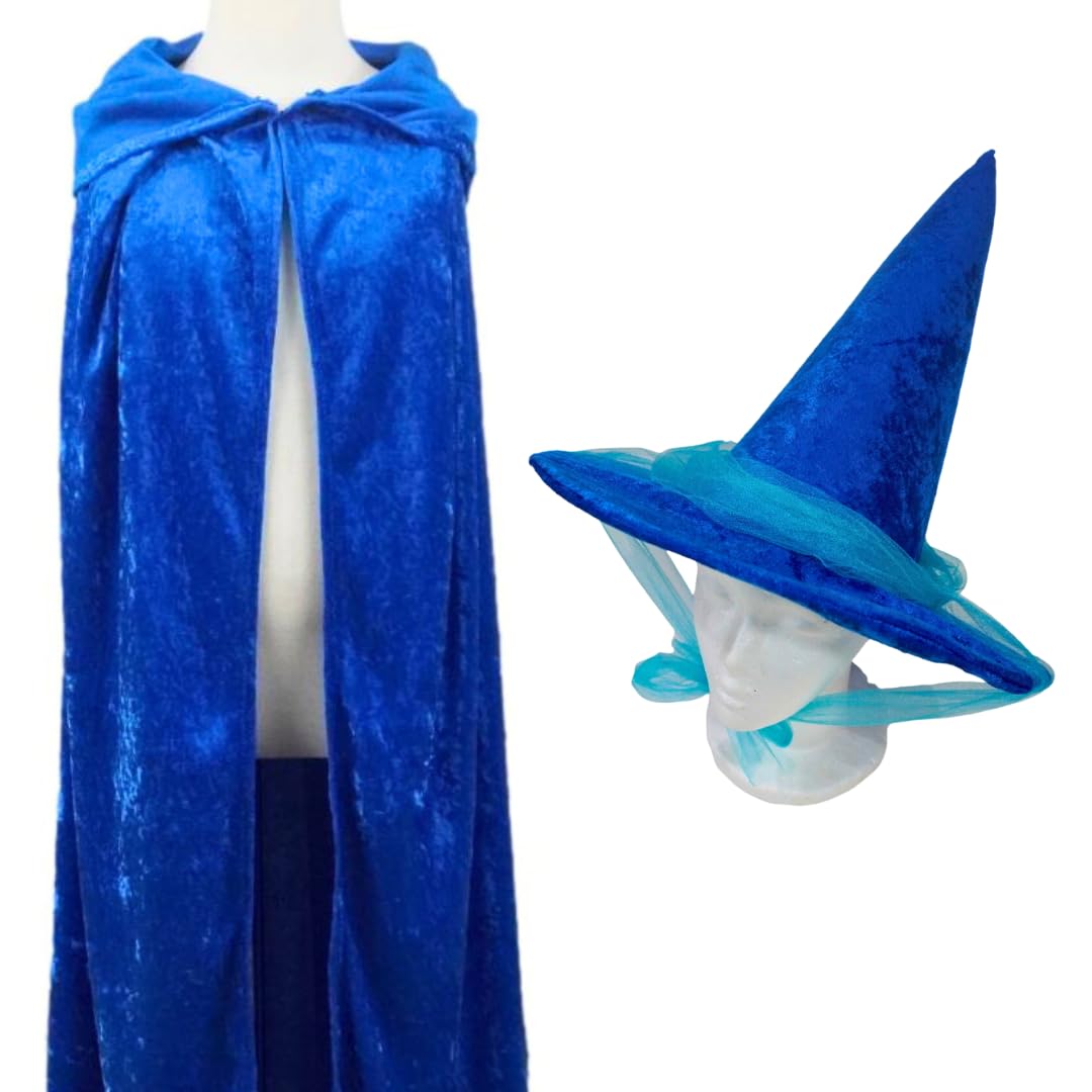 Sleeping Beauty Good Fairy Costume Set with Hat & Cape for Kids, Teens & Adults - Plus Size Available (Pink, Adult Large) | Halloween Dress Up, Cosplay & Fairy Tale Themed Parties