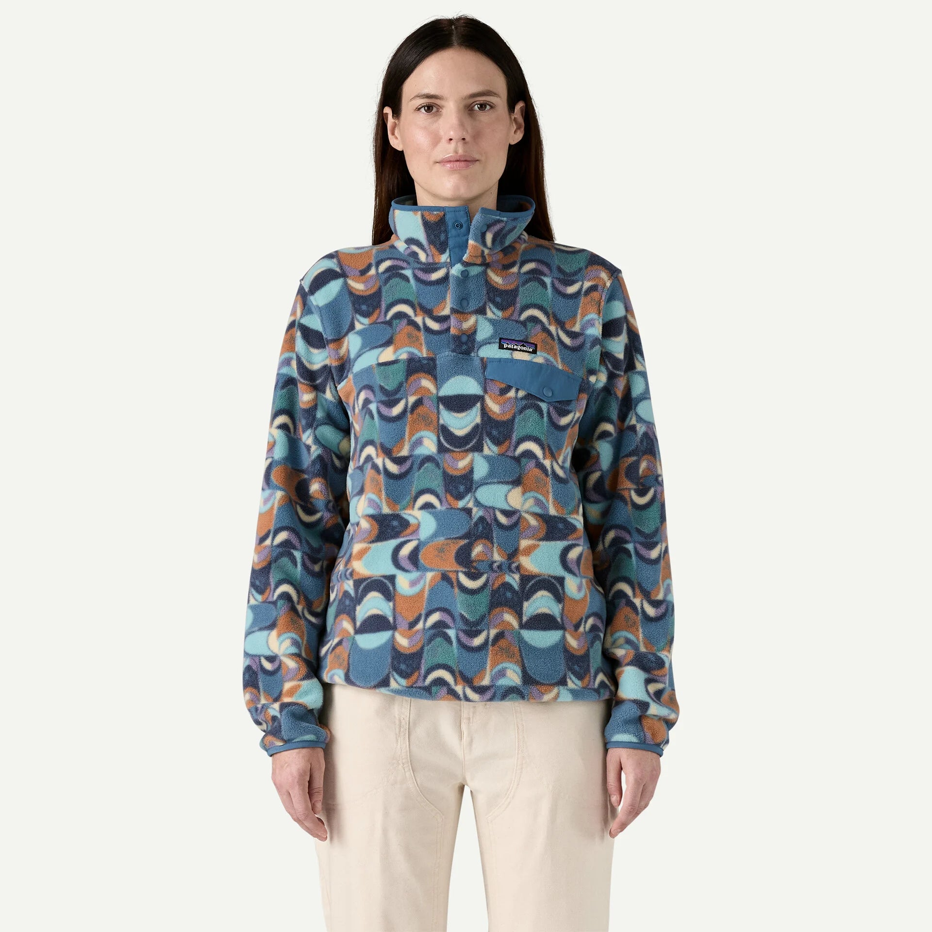 Women's Lightweight Synchilla Snap-T Fleece Pullover - Cozy & Warm for Outdoor Hiking, Camping & Casual Wear