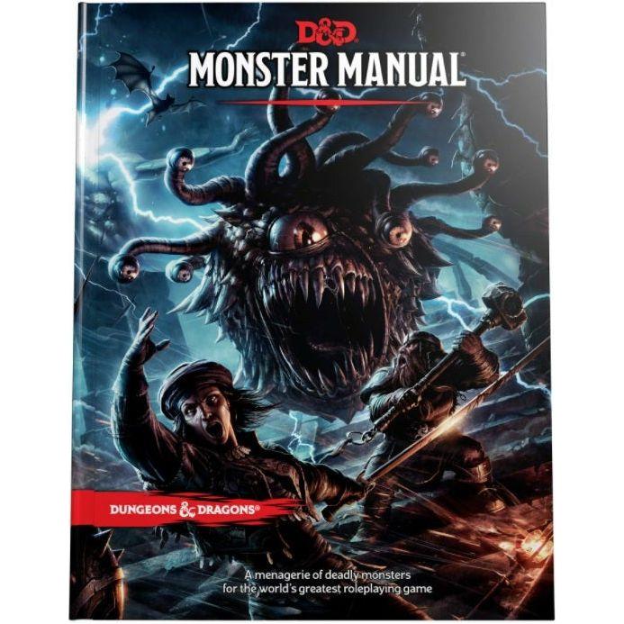 Dungeons & Dragons Monster Manual - 5th Edition D&D Rulebook for Epic Fantasy RPG Adventures | Perfect for Game Masters & Players