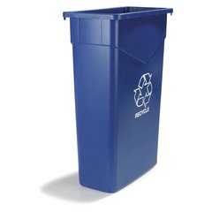 Carlisle 342023REC14 SMP 4: Trimline™ Recycling Containers - Eco-Friendly Waste Bins for Office, Kitchen & Classroom Recycling Solutions