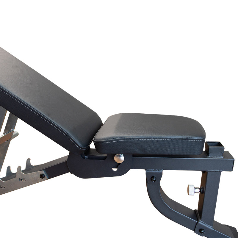 Orbit Heavy Duty FID6 Adjustable Weight Bench for Home Gym - Flat Incline Decline Workout Bench for Strength Training & Full Body Exercises