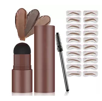 Eyebrow Stamp & Hairline Powder Stick - Waterproof Eyebrow Makeup Kit for Perfect Brows - Ideal for Daily Use, Cosplay, and Special Occasions