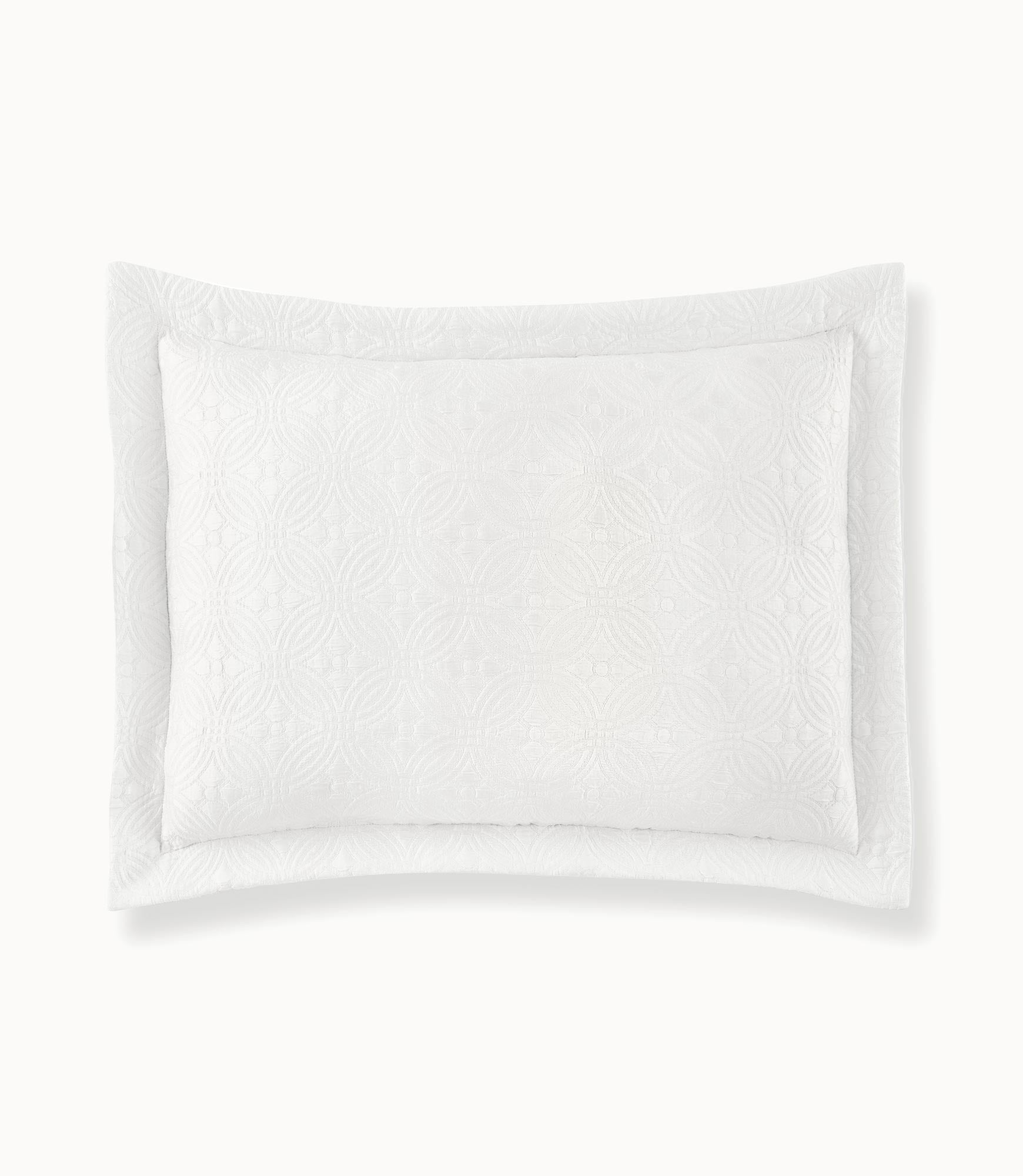 Lucia Matelassé Sham - Luxury Quilted Bed Pillow Sham for Elegant Bedroom Decor | Perfect for Master Bedroom, Guest Room & Hotel Styling