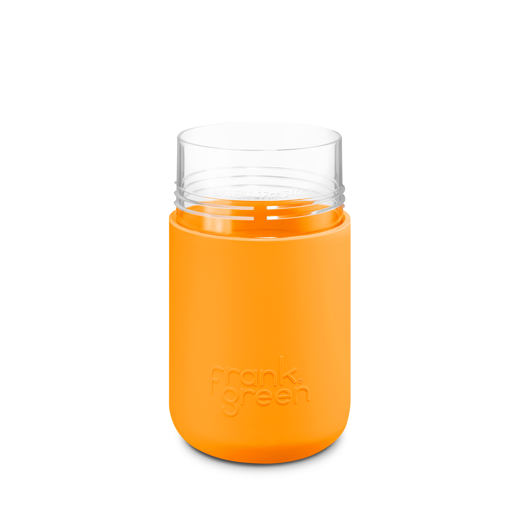 12oz (340ml) Original Reusable Cup Base - Durable & Eco-Friendly Coffee Mug for Home, Office, Travel & Outdoor Activities