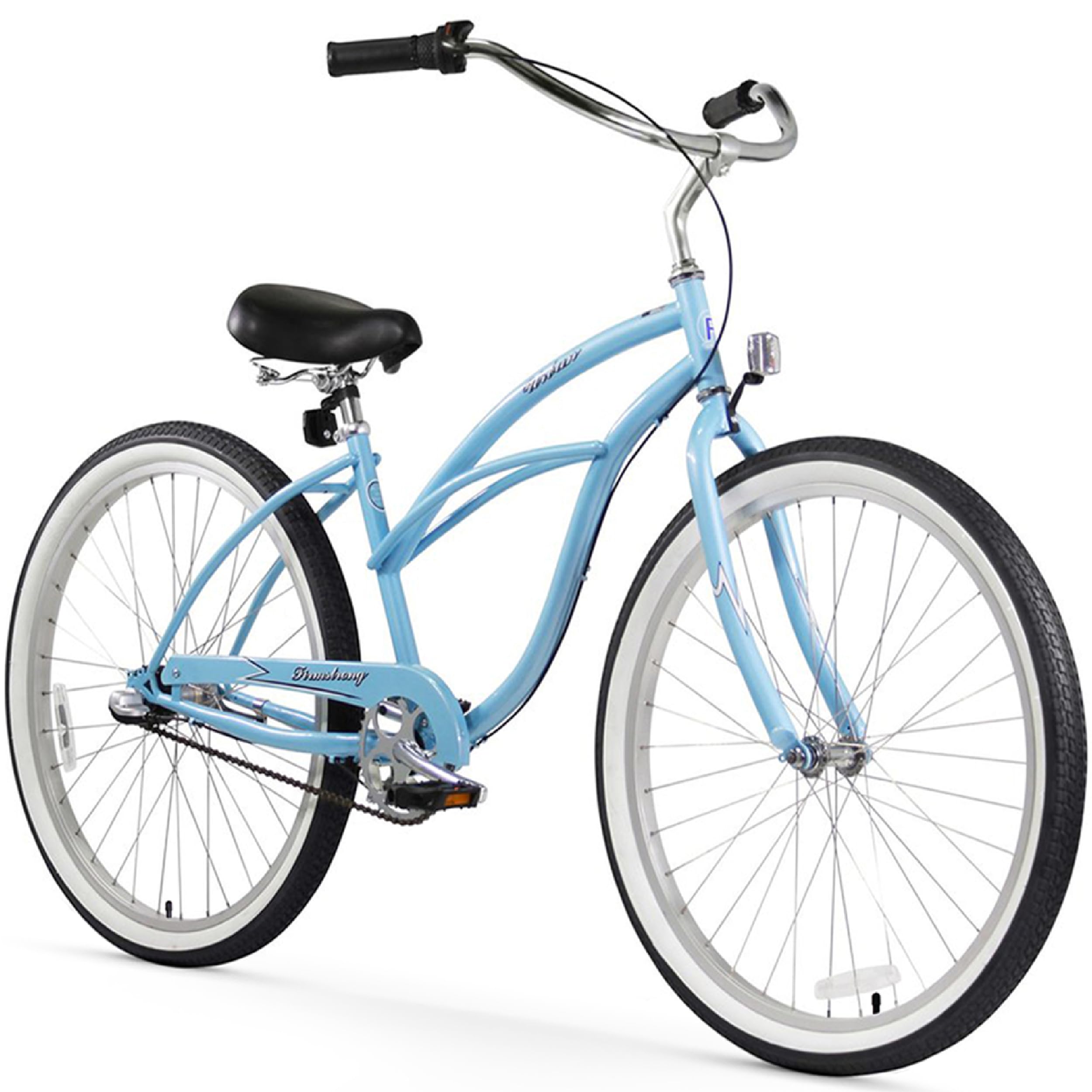 Firmstrong Urban Lady Beach Cruiser Bicycle - Comfortable Women's Bike for Leisure Riding, Commuting & Beach Cruising | Perfect for Coastal Rides, City Commutes & Weekend Adventures